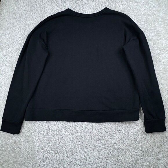 Fabletics Black Graphic Print Sweatshirt - Picture 3 of 7